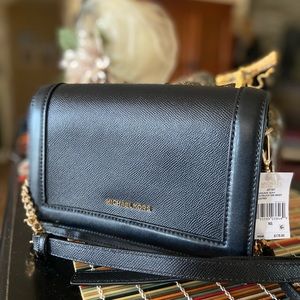 Michael Kors Jet Set XBody black bag.